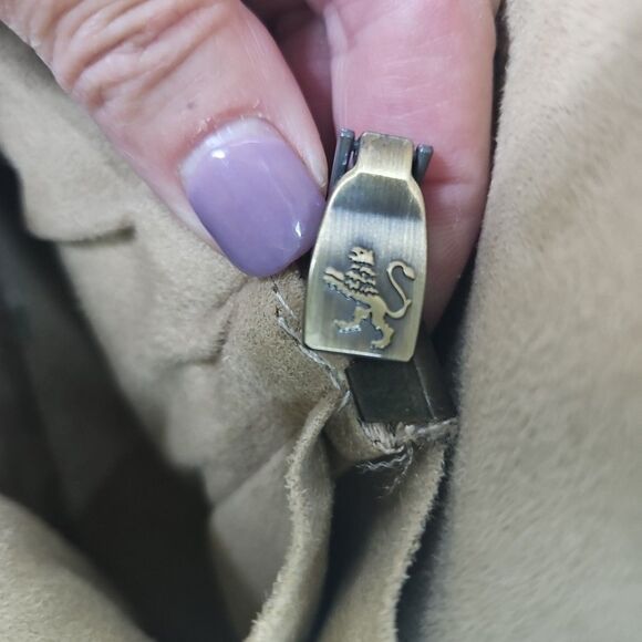 Pratesi Firenze Italian Leather Grass Green shoulder Cross Body‎ Small bag, EUC - Picture 11 of 11